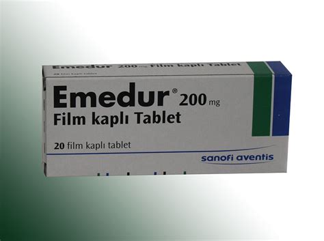emedur 200 mg ne için kullanılır